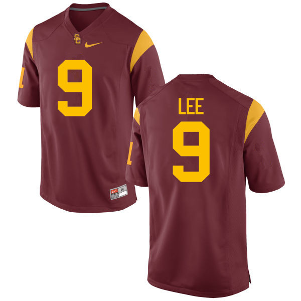 Men #9 Marqise Lee USC Trojans College Football Jerseys-Red